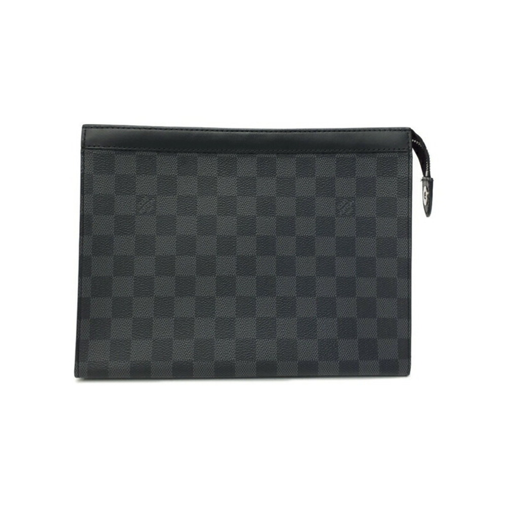 Louis Vuitton Damier Graphite Black Pochette Voyage Shoulder Bag